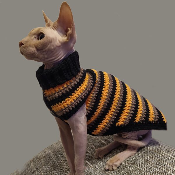 Cat sweater crochet patterns